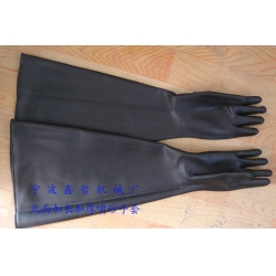 XZ-65噴砂手套，光面橡膠手套，噴砂專用手套