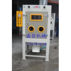 XZ-1010-2雙槍滾筒自動(dòng)噴砂機(jī)，滾籃式噴砂機(jī)，自動(dòng)噴砂機(jī)